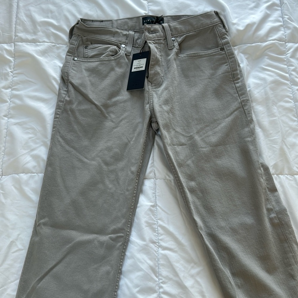 Five four gray jeans Fenton straight leg